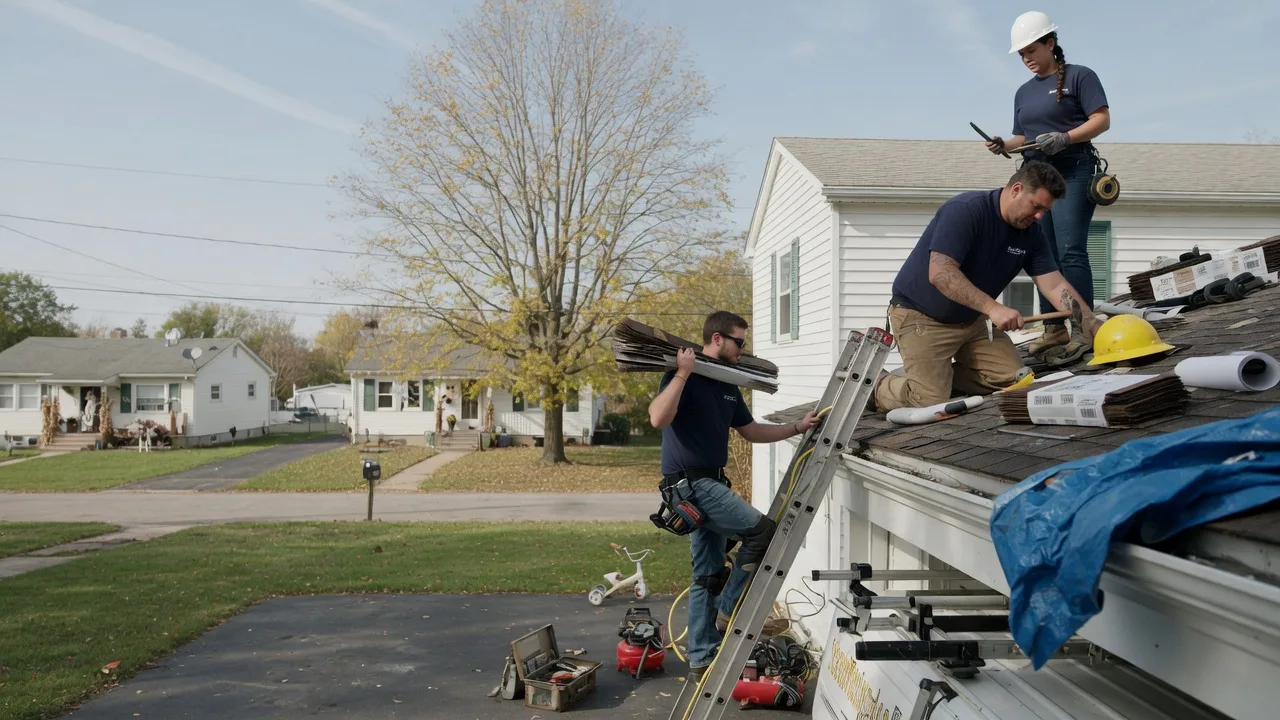 Local Roofing Contractors in Saxon, WI near me